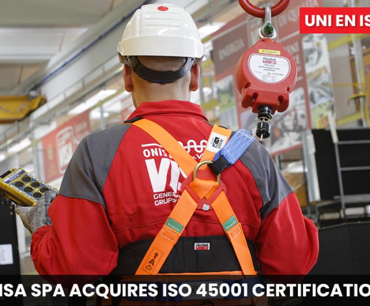 Visa SpA UNI EN ISO 45001:2023 